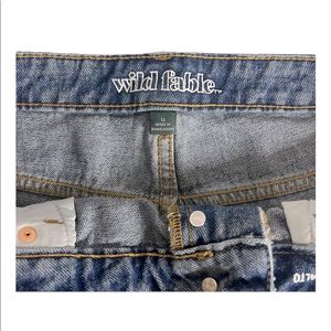 Wild Fable High Rise Jean Shorts